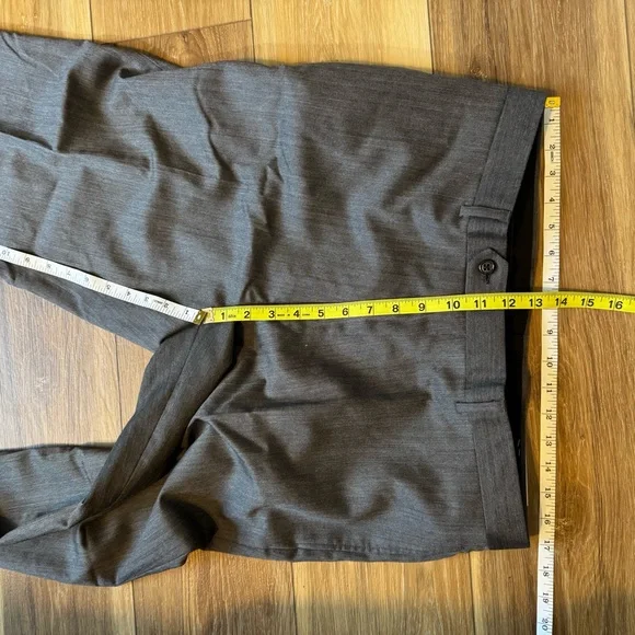 Jos A Banks Wool Pants Signature Collection Dark Grey size 35, any length NWT
